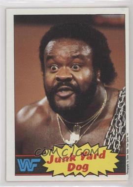 1985 Topps WWF - [Base] #4 - Junkyard Dog