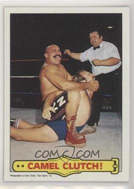 1985 Topps WWF - [Base] #49 - The Iron Sheik, Hulk Hogan