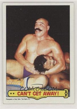 1985 Topps WWF - [Base] #51 - Rocky Johnson, Iron Sheik [Poor to Fair]