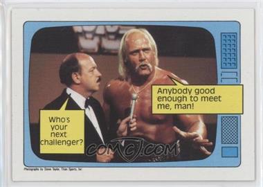 1985 Topps WWF - [Base] #57 - Hulk Hogan