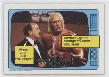 1985 Topps WWF - [Base] #57 - Hulk Hogan