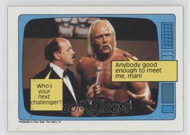 1985 Topps WWF - [Base] #57 - Hulk Hogan