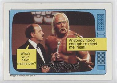 1985 Topps WWF - [Base] #57 - Hulk Hogan