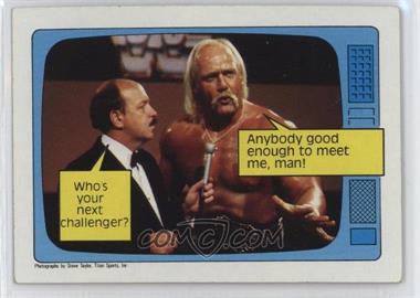 1985 Topps WWF - [Base] #57 - Hulk Hogan