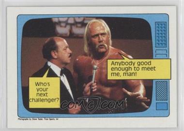 1985 Topps WWF - [Base] #57 - Hulk Hogan