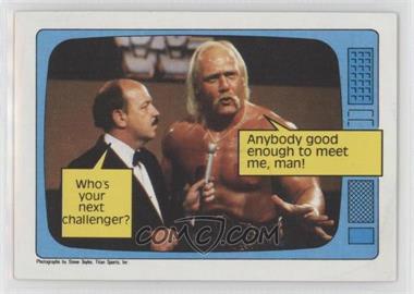 1985 Topps WWF - [Base] #57 - Hulk Hogan