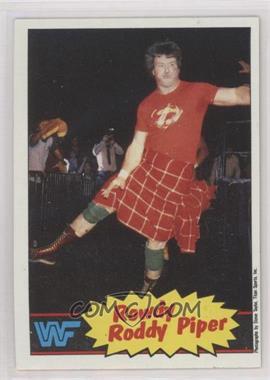 1985 Topps WWF - [Base] #7 - Roddy Piper