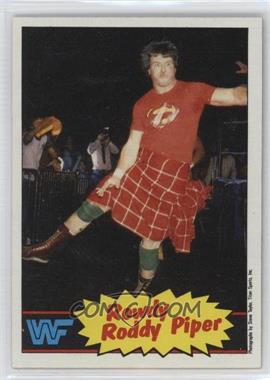 1985 Topps WWF - [Base] #7 - Roddy Piper