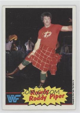 1985 Topps WWF - [Base] #7 - Roddy Piper