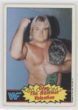 1985 Topps WWF - [Base] #9 - Greg "The Hammer" Valentine