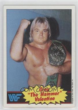 1985 Topps WWF - [Base] #9 - Greg "The Hammer" Valentine