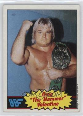 1985 Topps WWF - [Base] #9 - Greg "The Hammer" Valentine