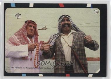 1985 Topps WWF - Stickers #14 - Iron Sheik [EX to NM]