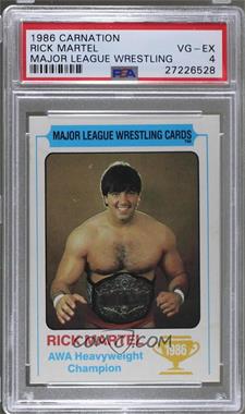 1986 Carnation Hot Cocoa Major League Wrestling - [Base] #_RIMA - Rick Martel [PSA 4 VG‑EX]