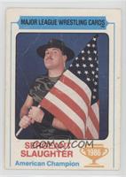 Sgt. Slaughter [Poor to Fair]