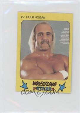 1986 Monty Gum Super Wrestling Stars - [Base] #22 - Hulk Hogan