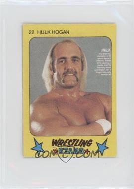 1986 Monty Gum Super Wrestling Stars - [Base] #22 - Hulk Hogan