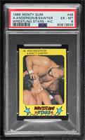 Arn Anderson & Brett Sawyer [PSA 6 EX‑MT]