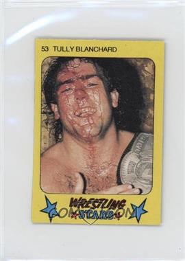 1986 Monty Gum Super Wrestling Stars - [Base] #53 - Tully Blanchard