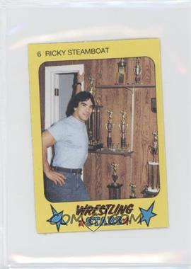 1986 Monty Gum Super Wrestling Stars - [Base] #6 - Ricky Steamboat