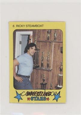 1986 Monty Gum Super Wrestling Stars - [Base] #6 - Ricky Steamboat