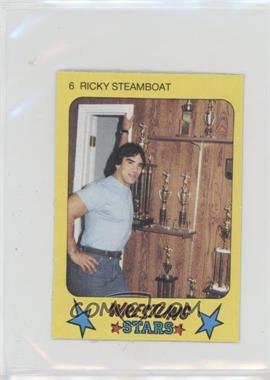 1986 Monty Gum Super Wrestling Stars - [Base] #6 - Ricky Steamboat