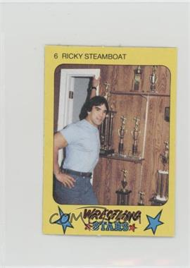 1986 Monty Gum Super Wrestling Stars - [Base] #6 - Ricky Steamboat