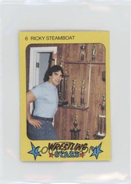 1986 Monty Gum Super Wrestling Stars - [Base] #6 - Ricky Steamboat