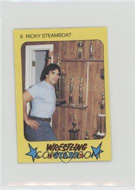 1986 Monty Gum Super Wrestling Stars - [Base] #6 - Ricky Steamboat