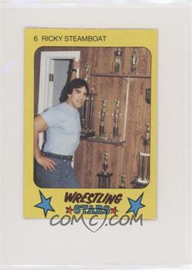 1986 Monty Gum Super Wrestling Stars - [Base] #6 - Ricky Steamboat