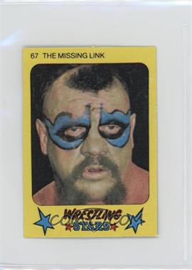 1986 Monty Gum Super Wrestling Stars - [Base] #67 - The Missing Link