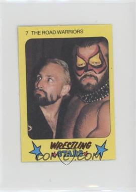1986 Monty Gum Super Wrestling Stars - [Base] #7 - The Road Warriors