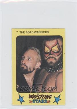 1986 Monty Gum Super Wrestling Stars - [Base] #7 - The Road Warriors