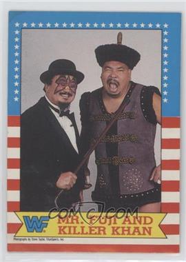1987 O-Pee-Chee WWF - [Base] #17 - Mr. Fuji, Killer Khan [EX to NM]