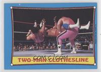 Two-Man Clothesline [EX to NM]