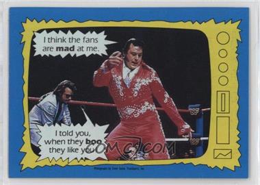 1987 O-Pee-Chee WWF - [Base] #72 - Honky Tonk Man, Jimmy Hart