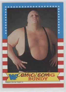 1987 Topps WWF - [Base] #15 - King Kong Bundy