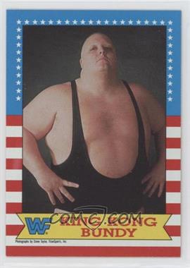 1987 Topps WWF - [Base] #15 - King Kong Bundy