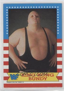 1987 Topps WWF - [Base] #15 - King Kong Bundy