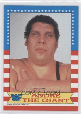 1987 Topps WWF - [Base] #2 - Andre the Giant