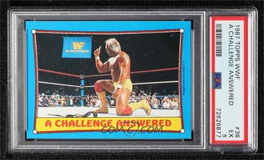 1987 Topps WWF - [Base] #36 - Hulk Hogan [PSA 5 EX]