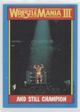 1987 Topps WWF - [Base] #56 - Hulk Hogan