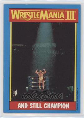 1987 Topps WWF - [Base] #56 - Hulk Hogan [EX to NM]