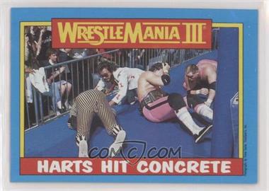 1987 Topps WWF - [Base] #57 - The Hart Foundation, Danny Davis