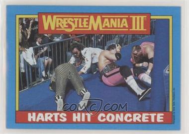 1987 Topps WWF - [Base] #57 - The Hart Foundation, Danny Davis