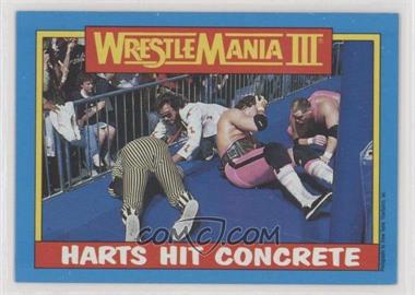 1987 Topps WWF - [Base] #57 - The Hart Foundation, Danny Davis