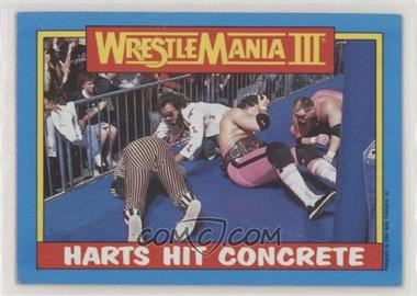 1987 Topps WWF - [Base] #57 - The Hart Foundation, Danny Davis