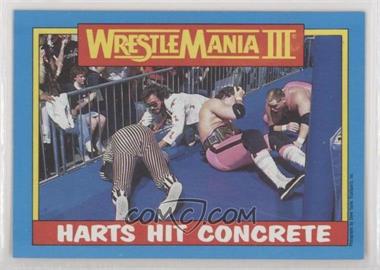 1987 Topps WWF - [Base] #57 - The Hart Foundation, Danny Davis