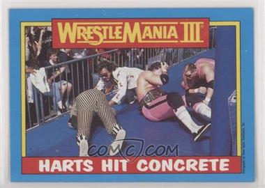 1987 Topps WWF - [Base] #57 - The Hart Foundation, Danny Davis