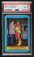 Andre the Giant, Hulk Hogan [PSA 8 NM‑MT]